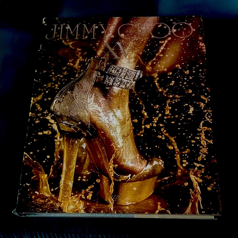 Jimmy Choo Metallic Gold Platform Heels